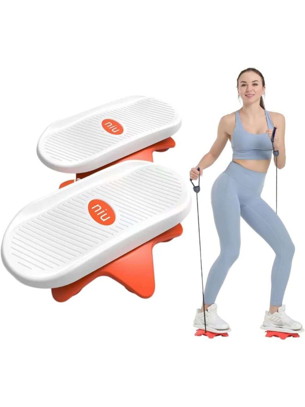 Core Twister Exercise Board - Noiseless Waist Twisting Disc for Home Workouts